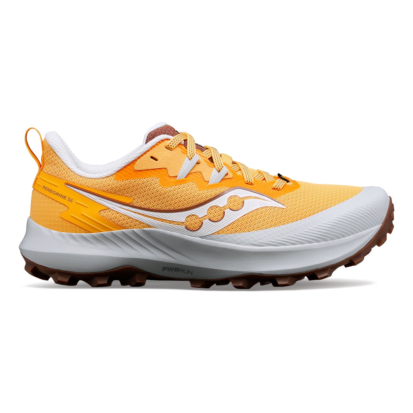 Saucony Peregrine 14 Chaussure trail Femmes - orange, blanc