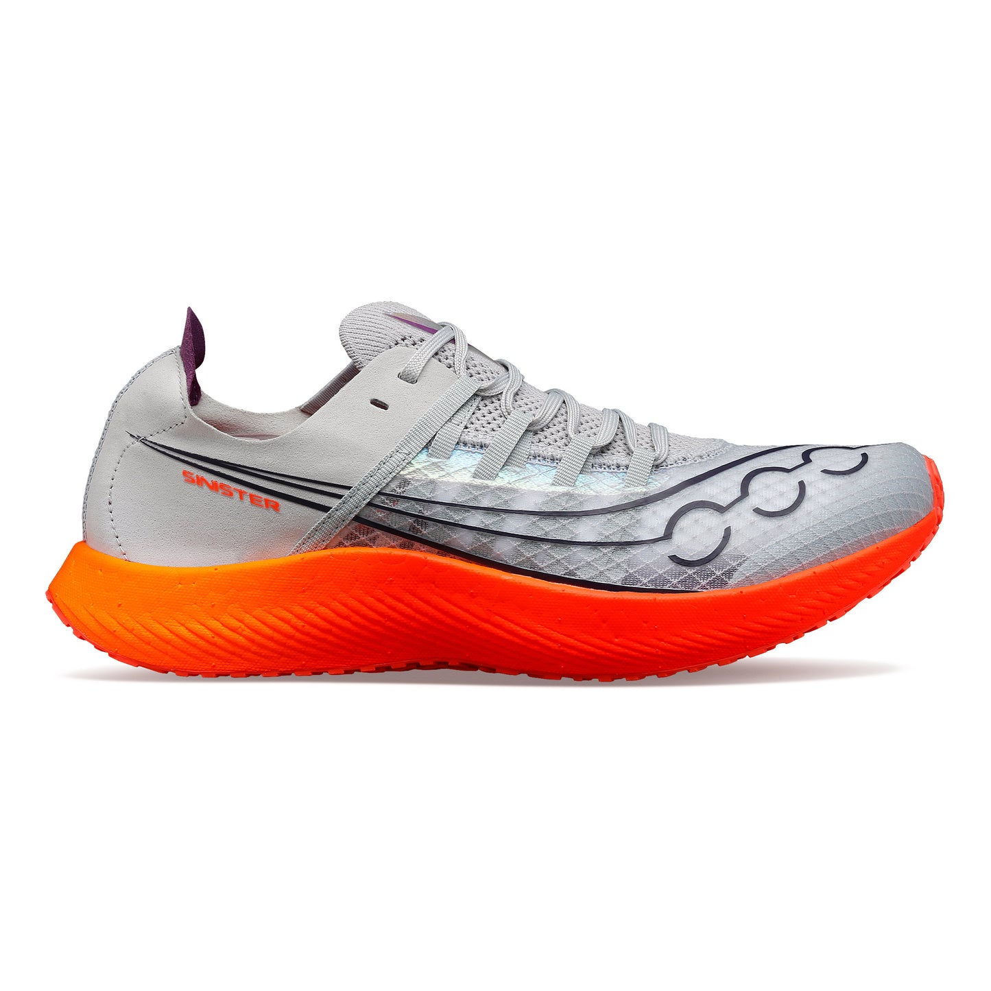Saucony Sinister Chaussure de compétition Hommes - blanc, orange