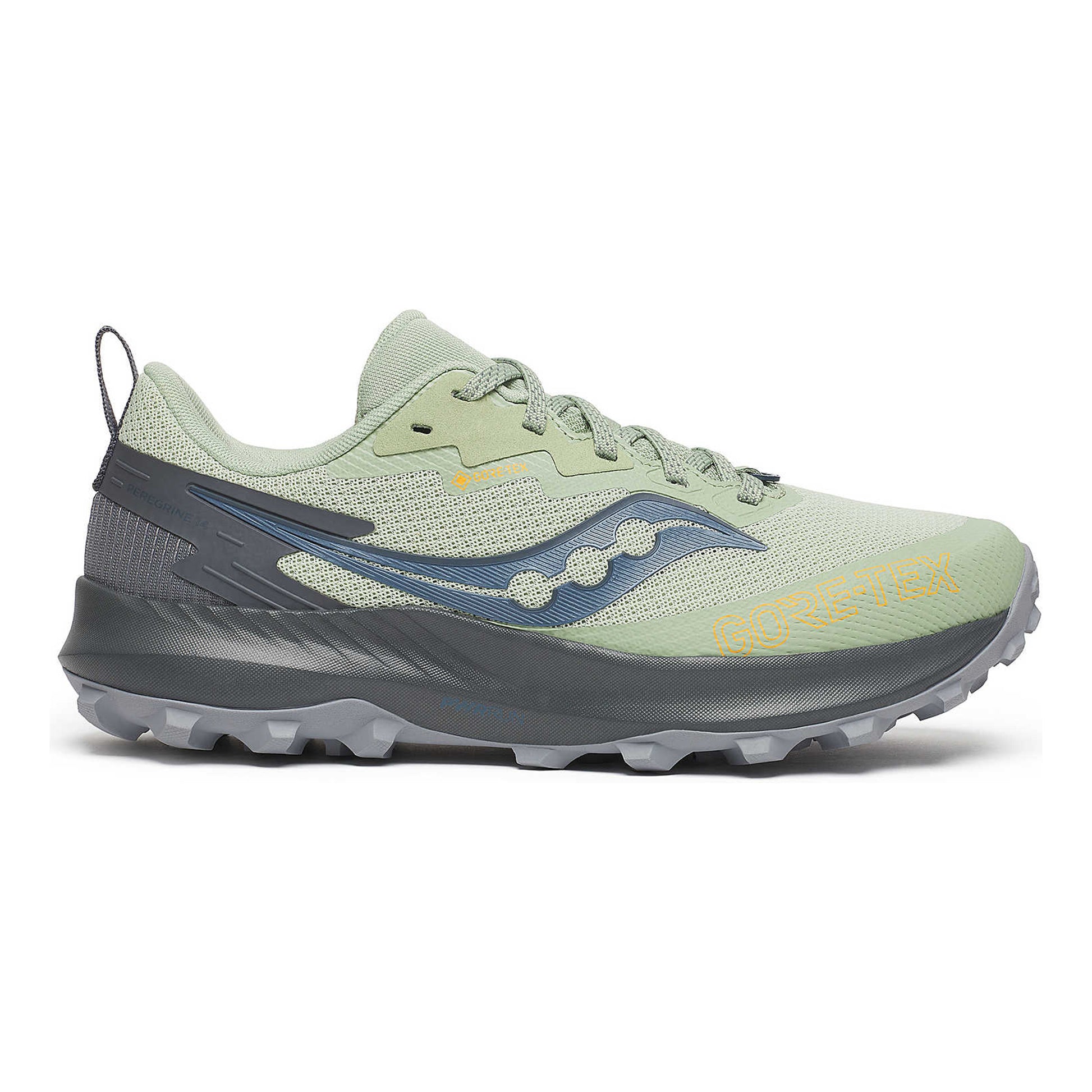 Saucony Peregrine 14 GTX Chaussure Trail Femmes-Gris,Gris Foncé