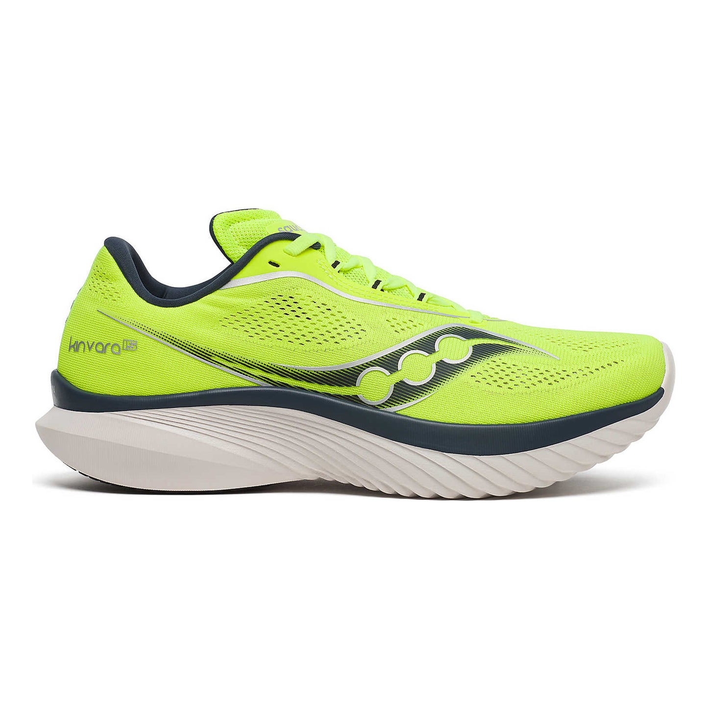 Saucony Kinvara 15 Chaussure de running sans stabilisateurs Hommes - vert fluo, bleu foncé