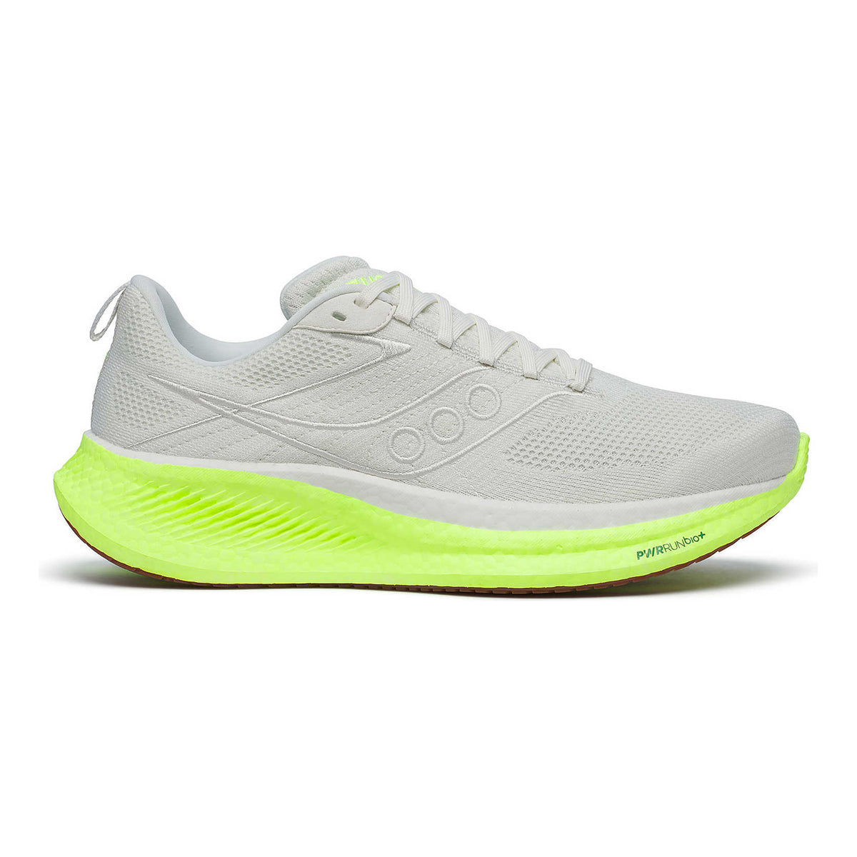 Saucony Ride Rfg Chaussure de running sans stabilisateurs Hommes - blanc, vert fluo