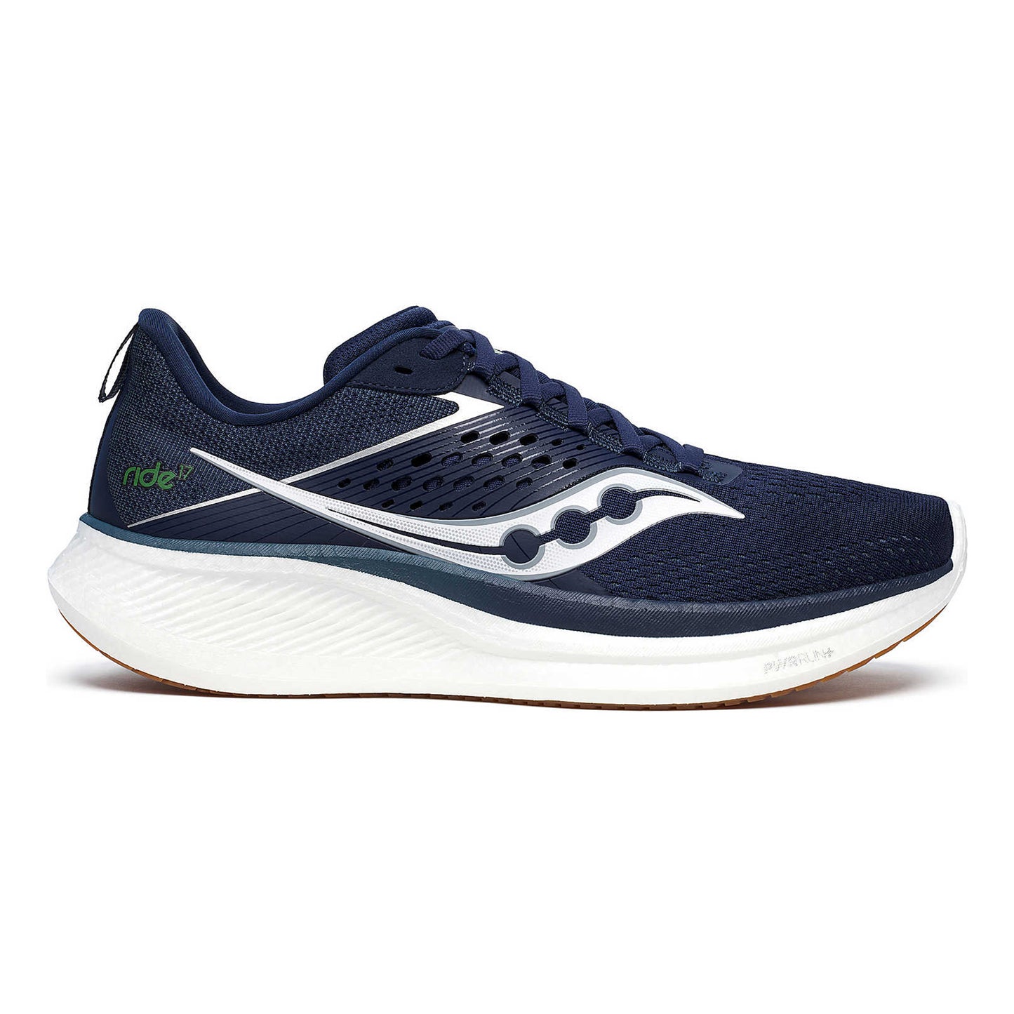 Saucony Ride 17 Chaussure de running sans stabilisateurs Hommes - bleu, blanc