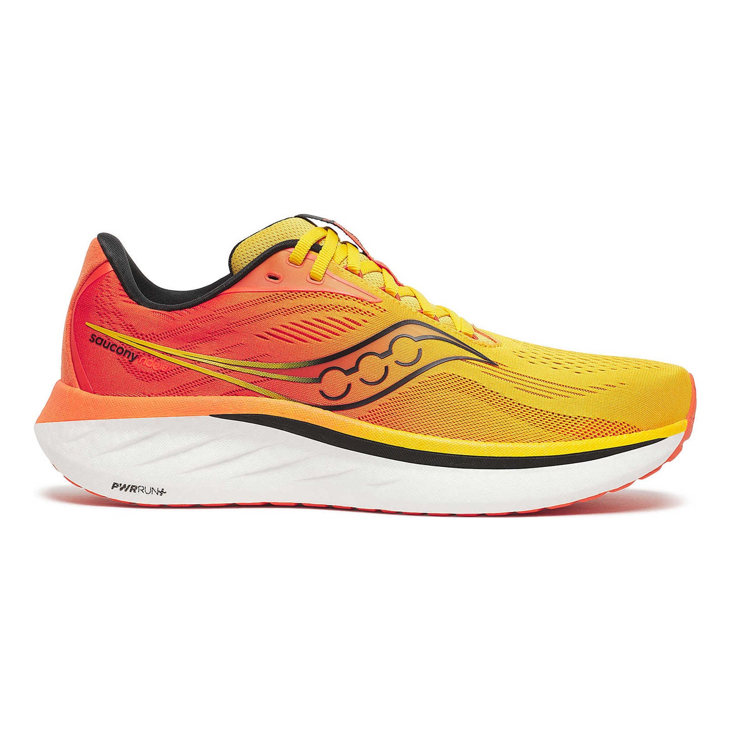 Saucony Ride 18 Chaussure de running sans stabilisateurs Hommes - orange, rouge