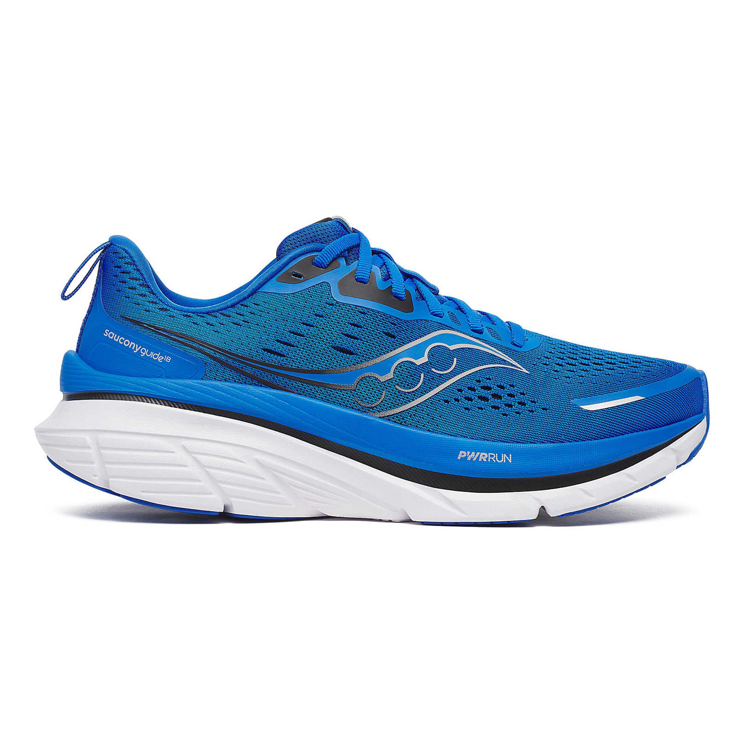 Saucony Guide 18 Chaussure de running avec stabilisateurs Hommes - bleu, noir