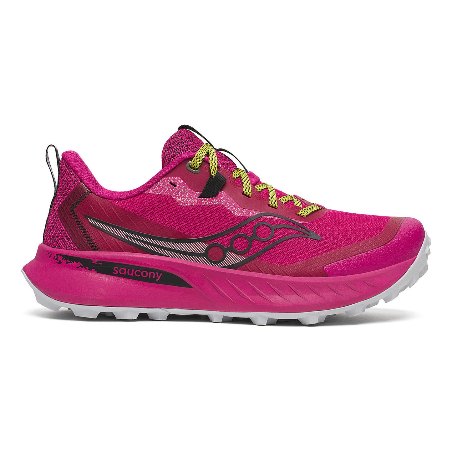 Saucony Peregrine 15 Chaussure trail Femmes - pink, noir
