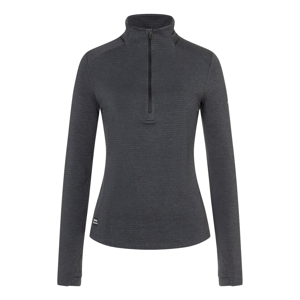 Saucony Triumph 3D Half-Zip Top De Course Femmes-Noir