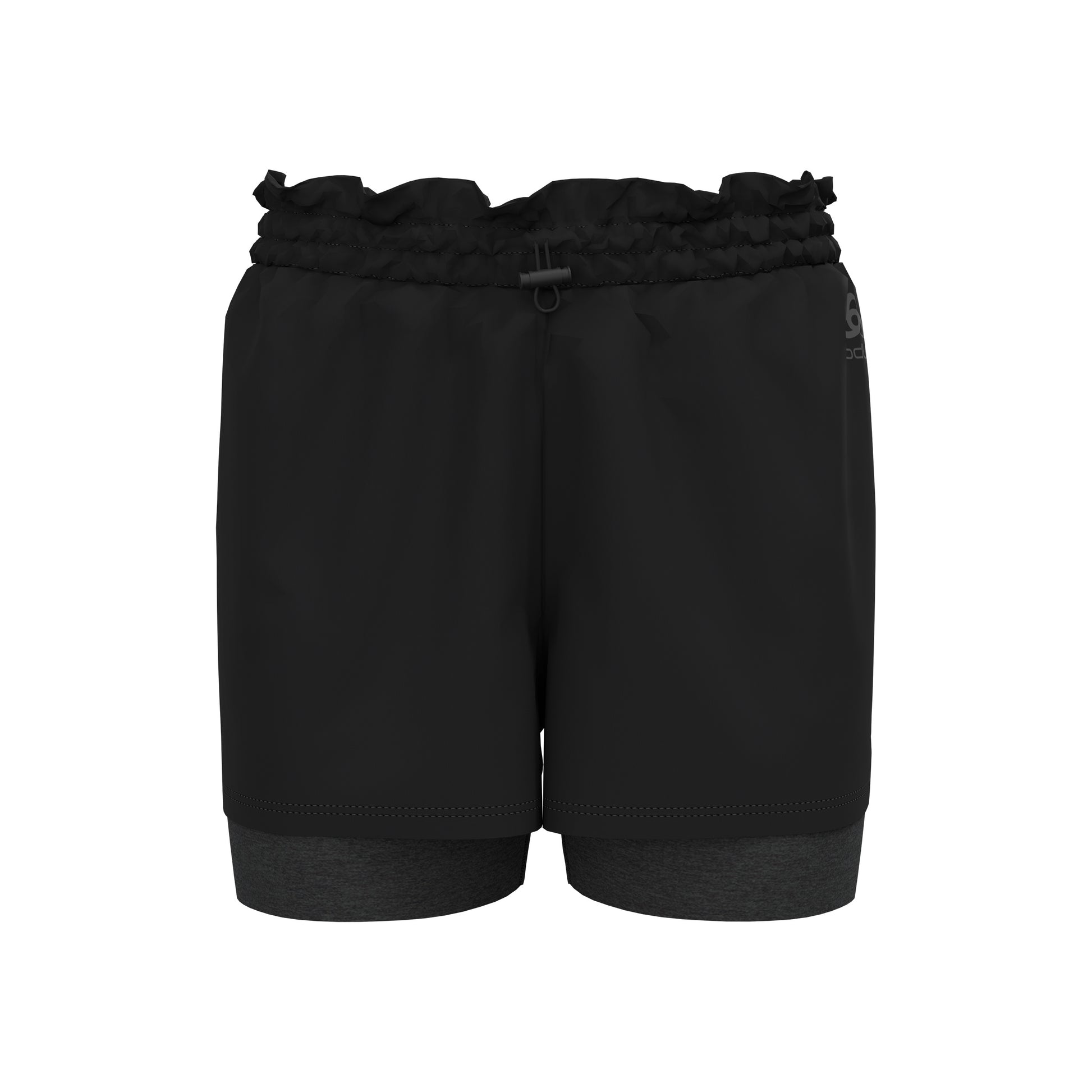 Odlo 2in1 Active 365 5in Short De Running Femmes-Noir