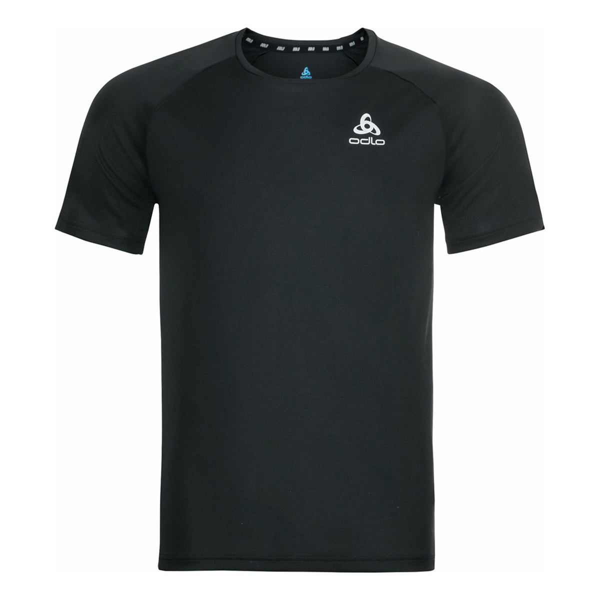 Odlo Crew Neck Essential Chill-Tech Maillot De Course Hommes-Noir