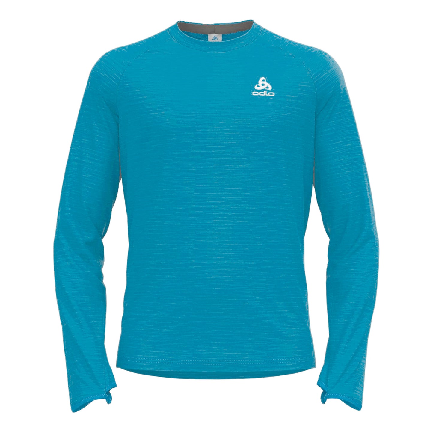 Odlo Essential Thermal Mid Layer Haut manches longues Hommes - bleu petrol,
