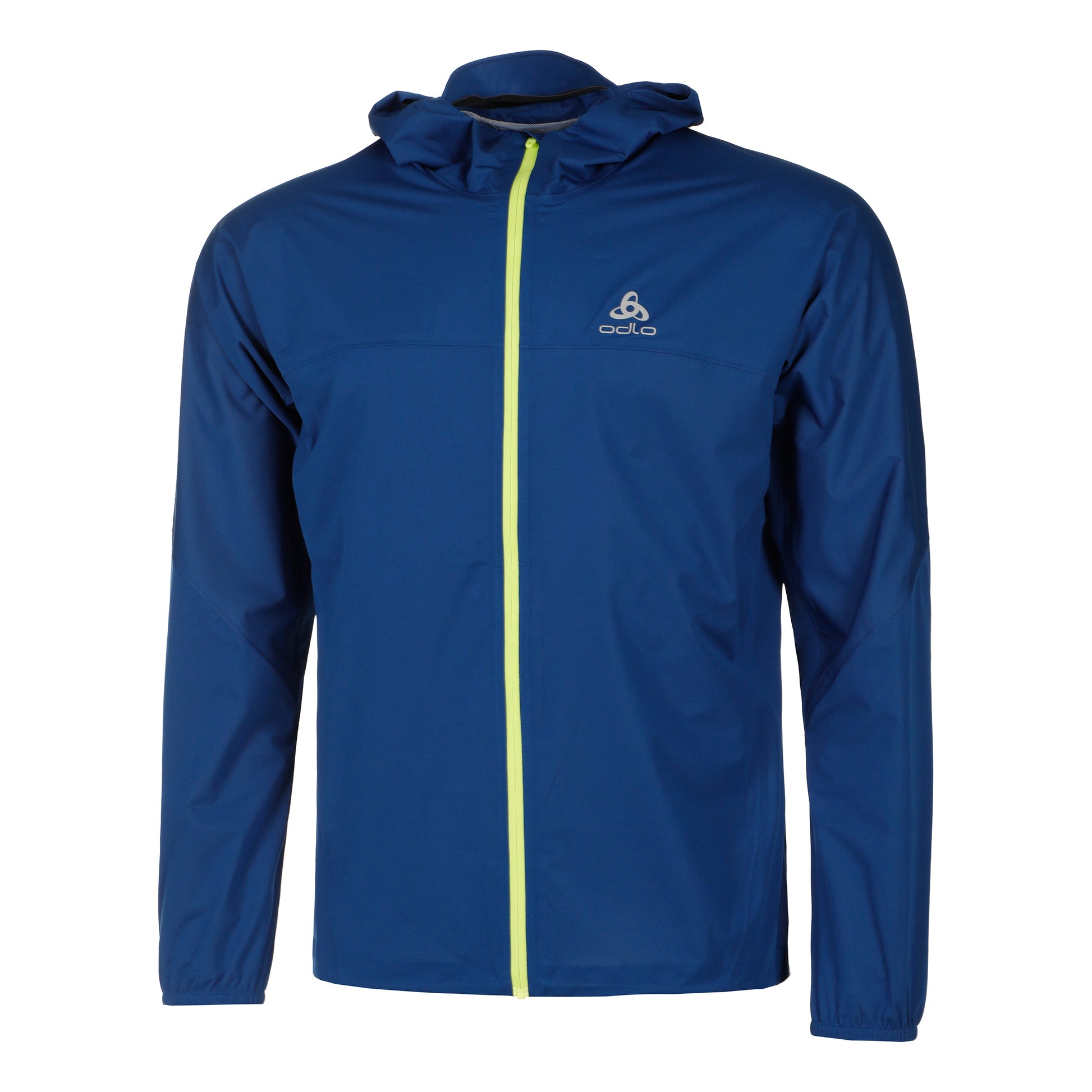 Odlo X-Alp Waterproof Veste running Hommes-bleu foncé, vert clair