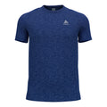Essential Seamless Maillot de course Hommes - bleu foncé,