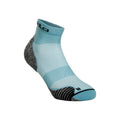 Ceramicool Run Quarter Chaussettes de running Unisex - bleu gris,