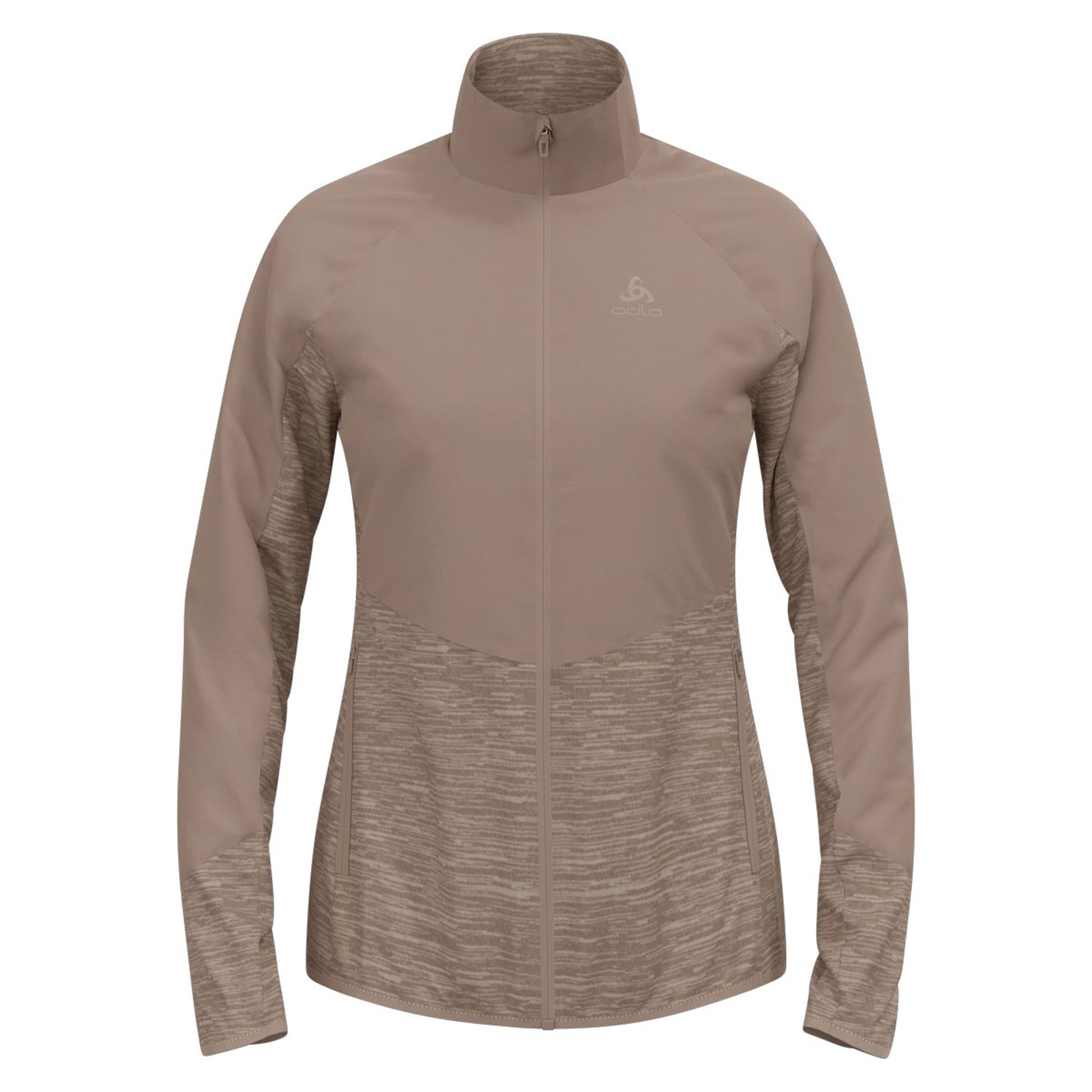 Odlo Essential Insulator Hybrid Veste Running Femmes-Gris