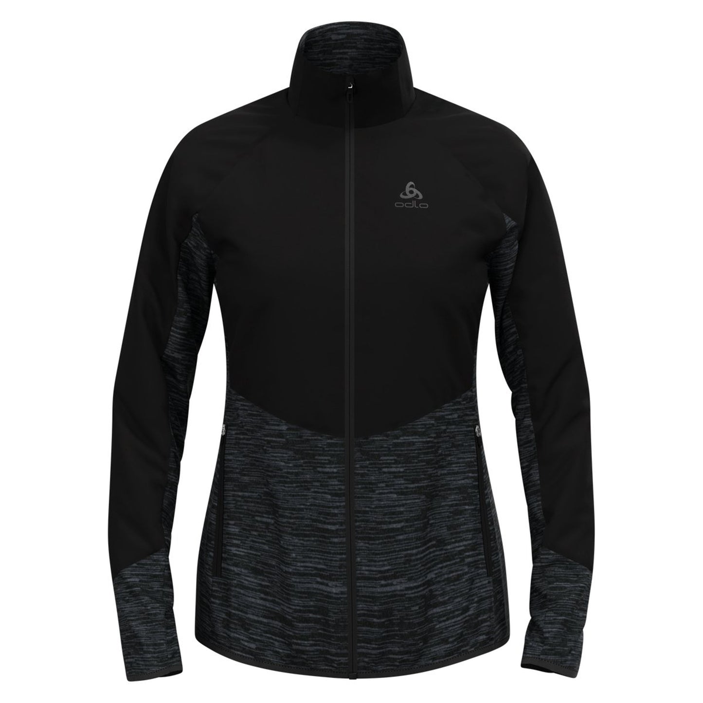 Odlo Essential Insulator Hybrid Veste running Femmes - noir,