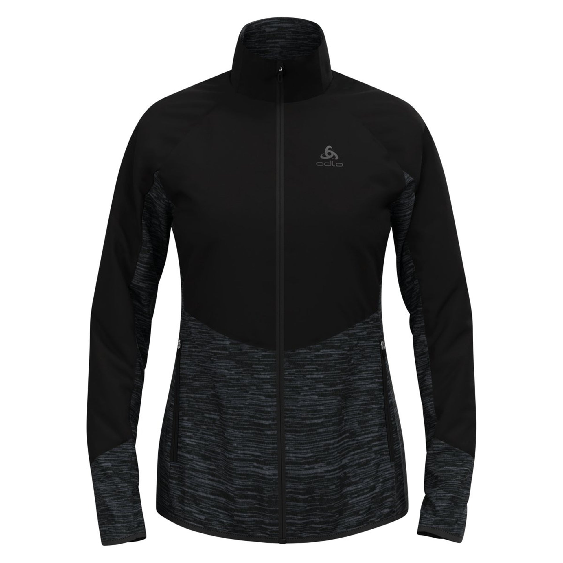 Odlo Essential Insulator Hybrid Veste running Femmes - noir,