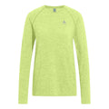 Essential Seamless Haut Manches Longues Femmes-Jaune Lemon