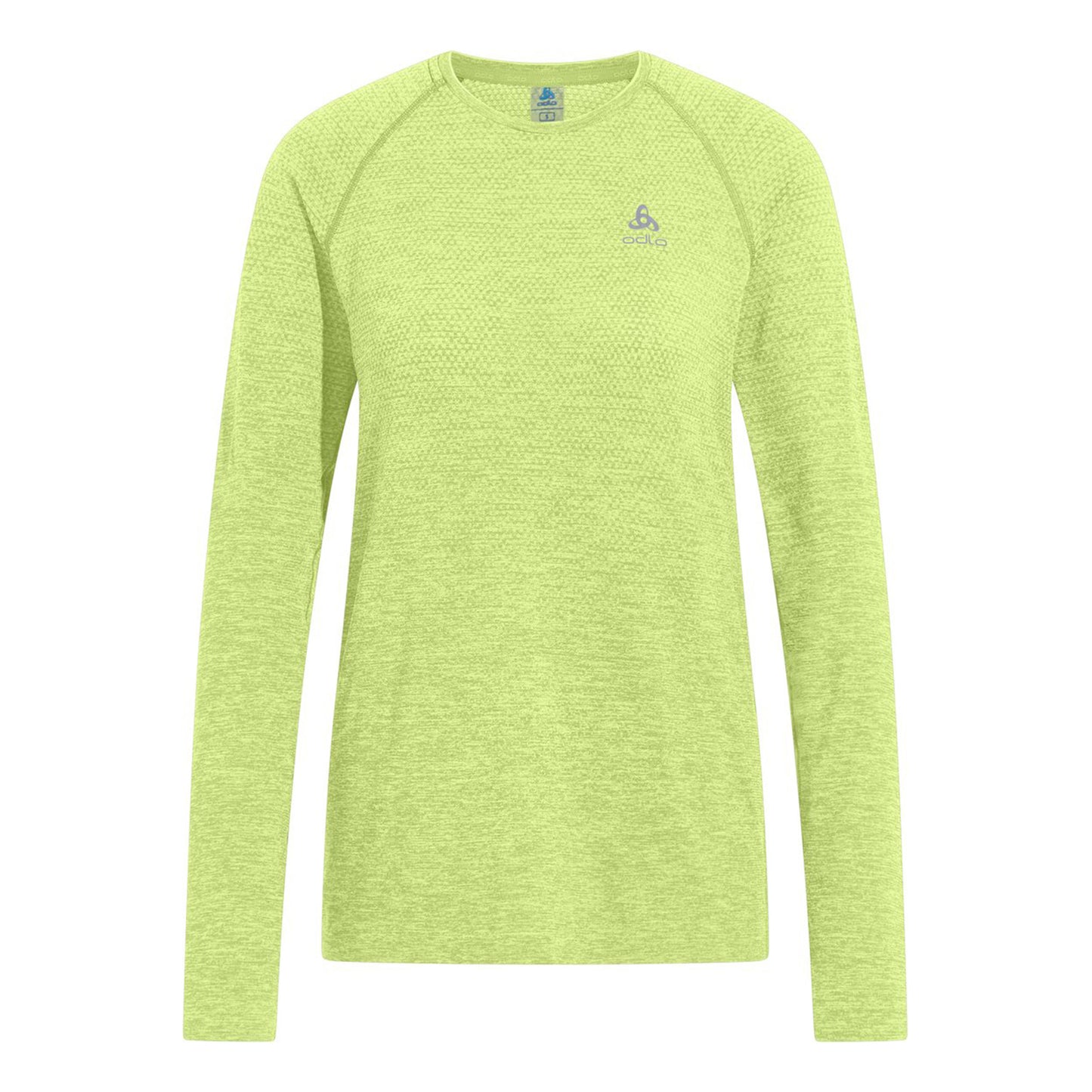 Odlo Essential Seamless Haut Manches Longues Femmes-Jaune Lemon