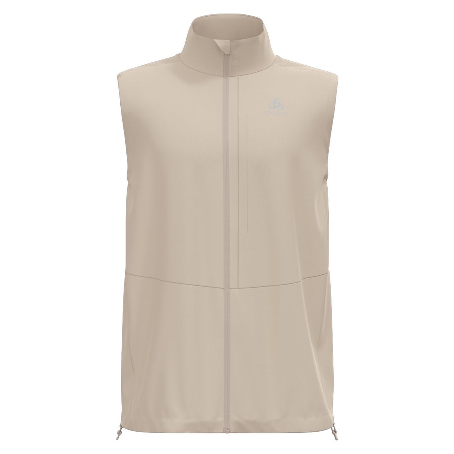 Odlo Zeroweight Warm Gilets De Course Hommes-Argent