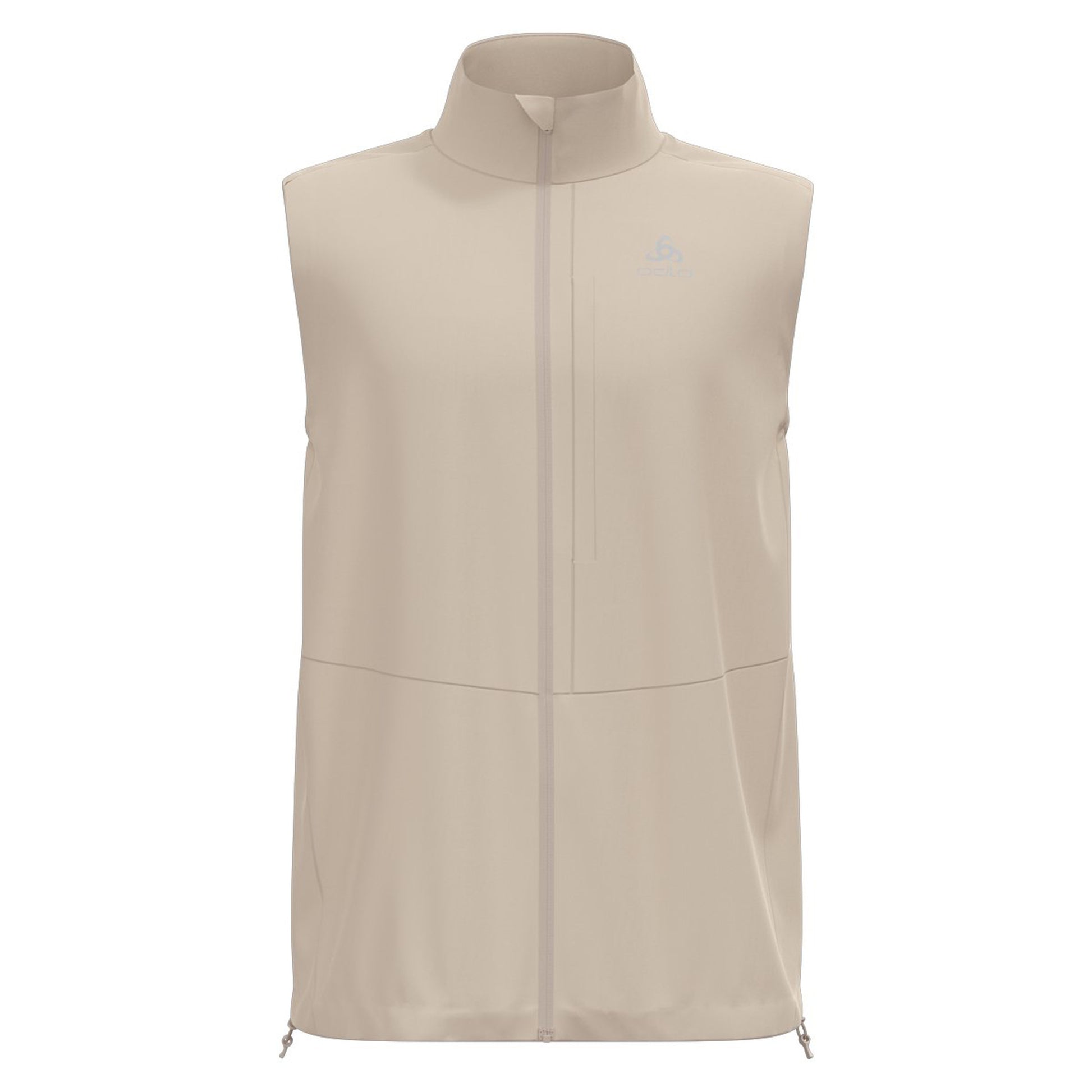 Odlo Zeroweight Warm Gilets De Course Hommes-Argent