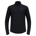 Zeroweight Warm Mid Layer 1/2 Zip Maillot De Course Hommes-Noir