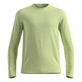 Essential Seamless Crew Neck Haut manches longues Hommes-jaune lemon