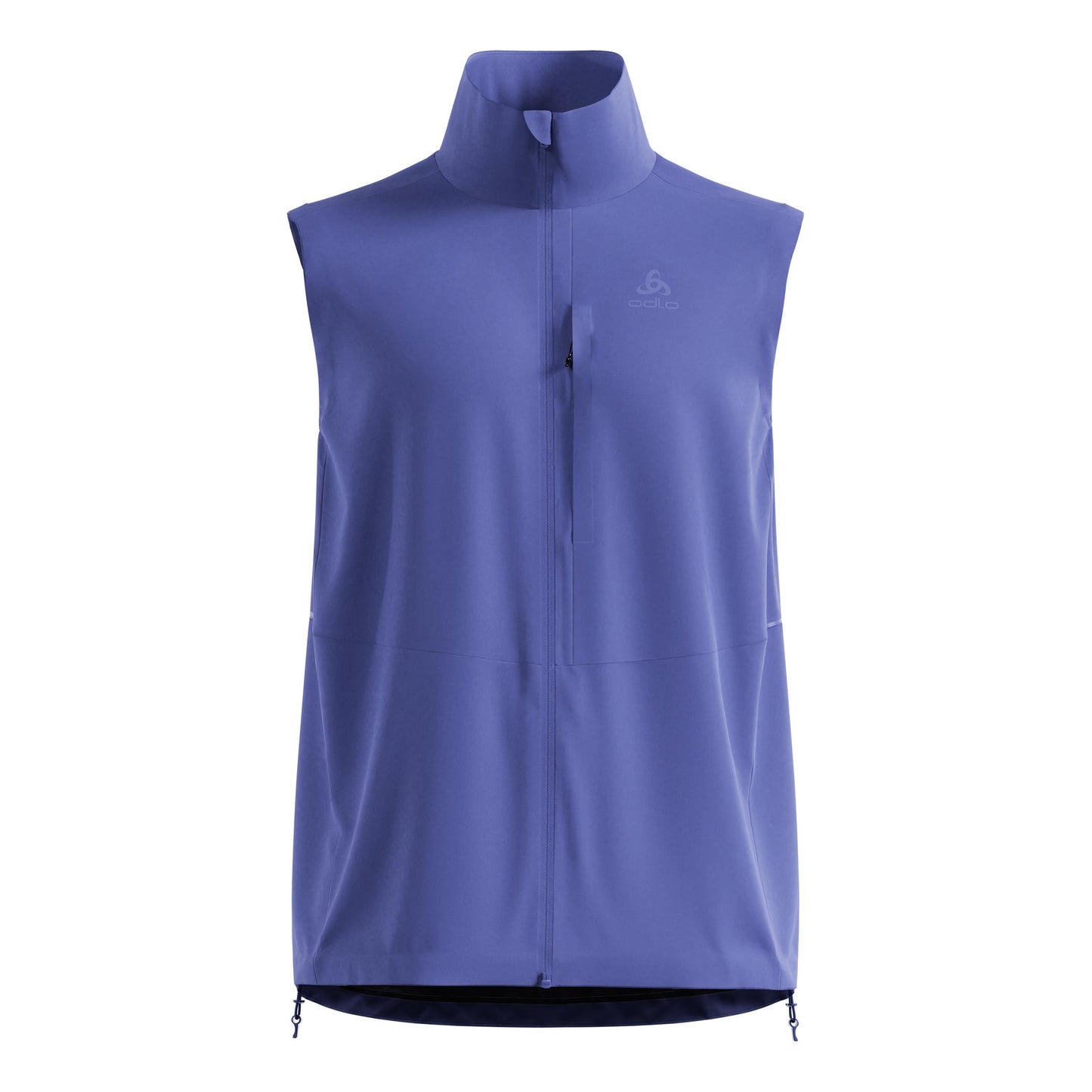 Odlo Zeroweight Warm Gilets de course Hommes-bleu