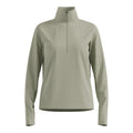 Essential Thermal Midlayer 1/2 Zip Maillot De Course Femmes-Vert Olive