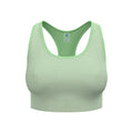 Seamless Medium Padded Sport Soutien-gorge sport Femmes-mint