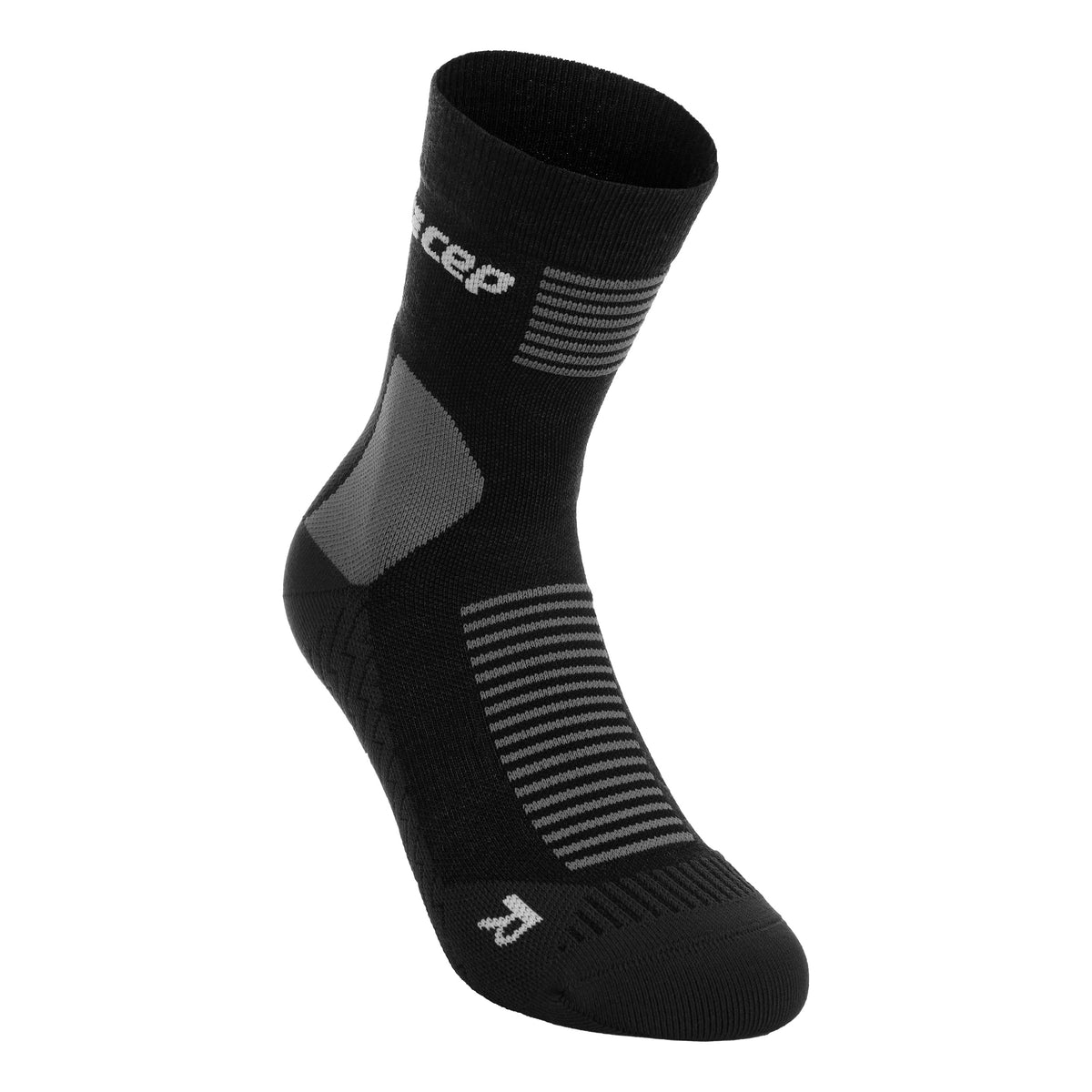 CEP Cold Weather Mid Cut V2 Chaussettes De Compression Femmes-Noir
