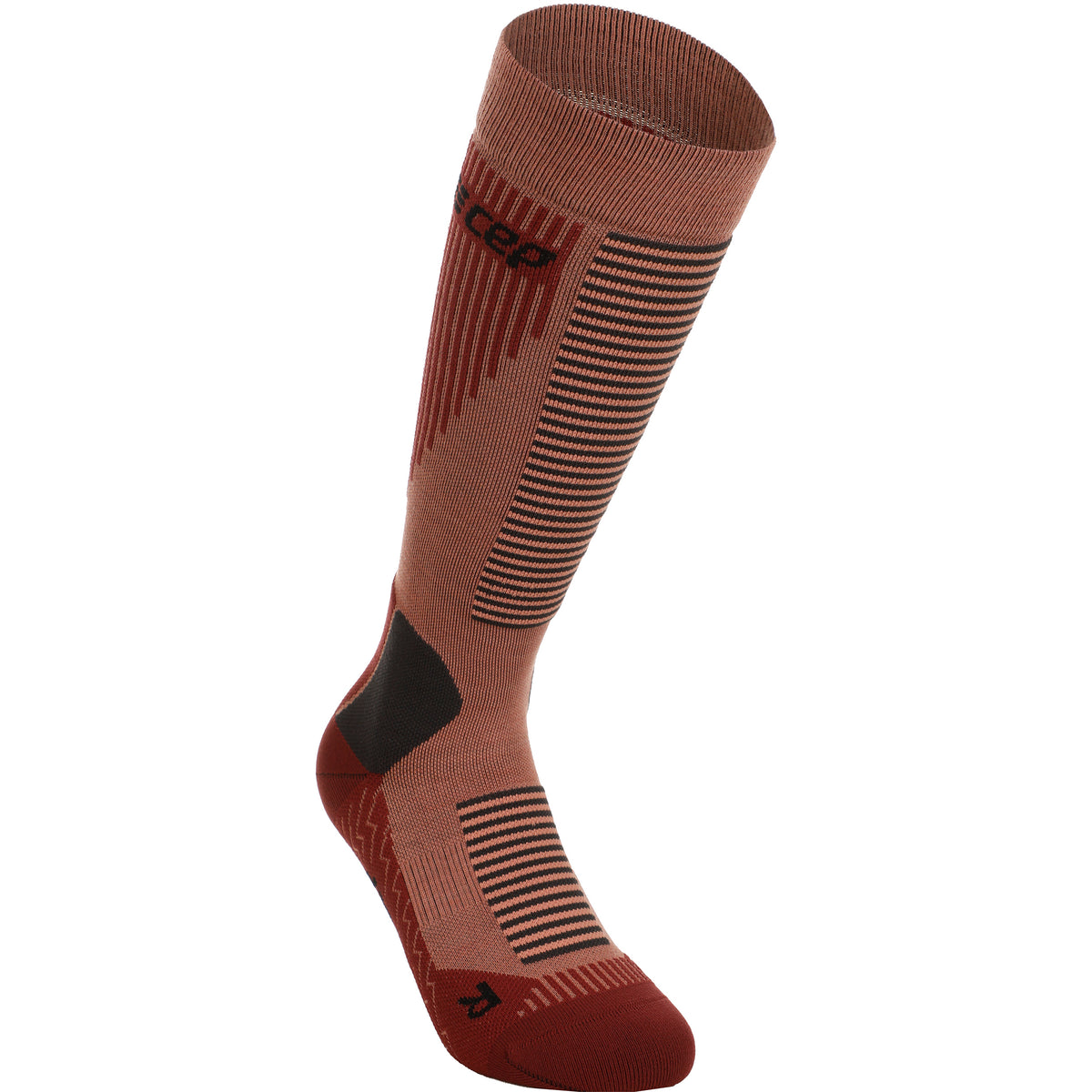 CEP Cold Weather Tall V2 Chaussettes De Compression Femmes-Vieux Rose