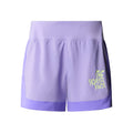 Sunriser 4in Short de running Femmes - violet,