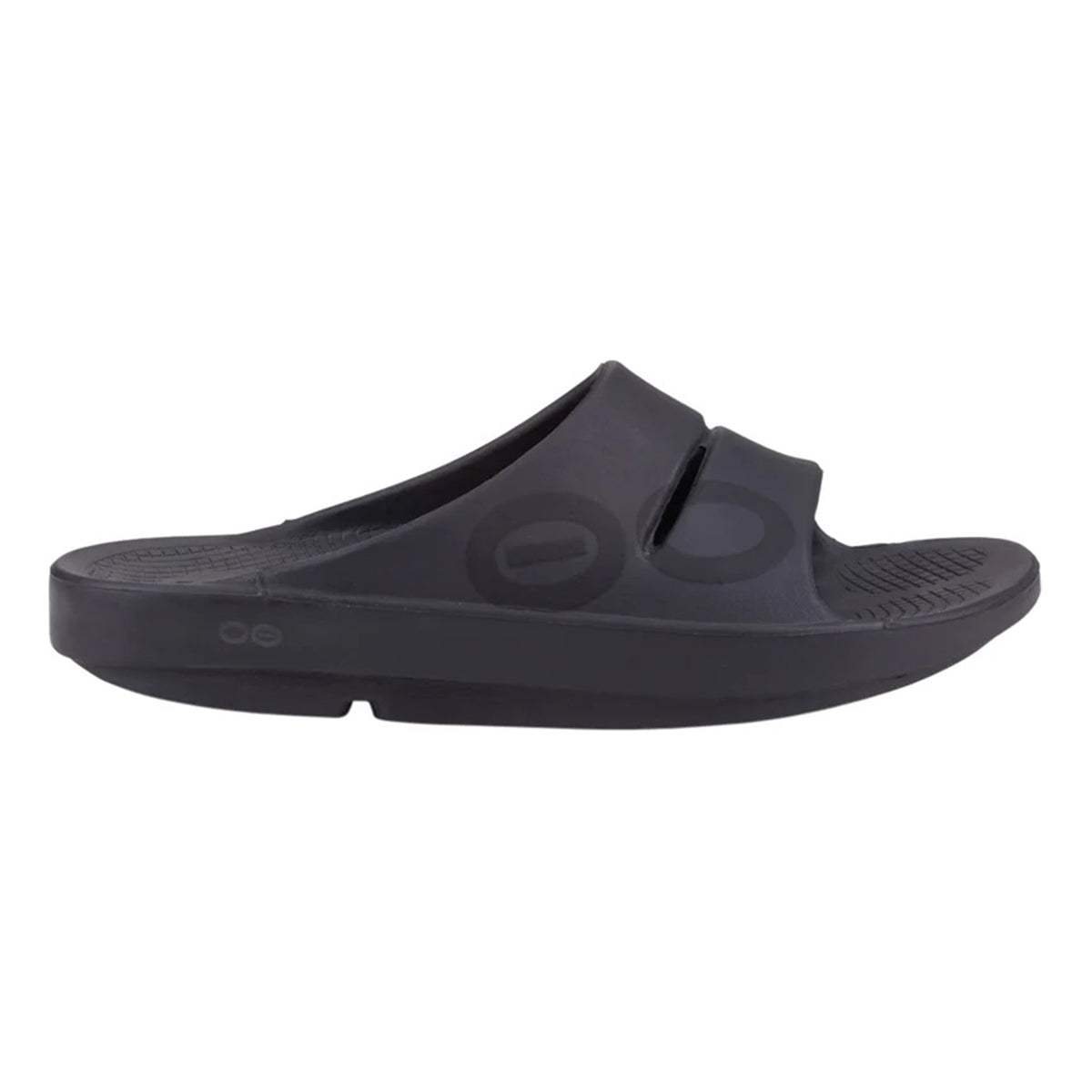 OOFOS Ooahh Sport Chaussure de récupération Unisex - noir mat