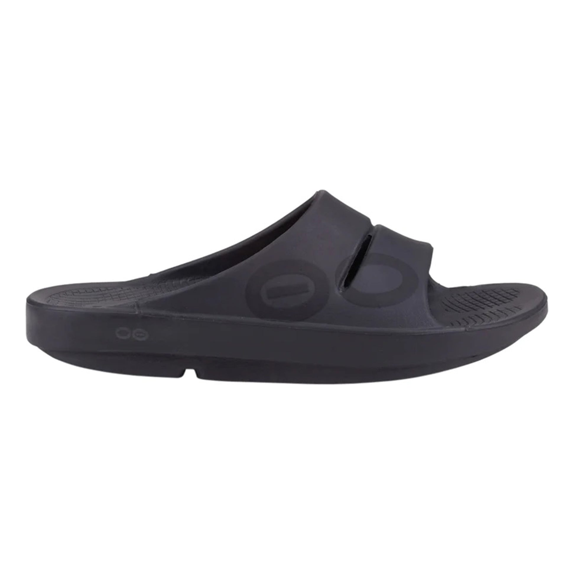 OOFOS Ooahh Sport Chaussure de récupération Unisex - noir mat