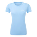 Core Maillot de course Femmes - bleu clair, blanc