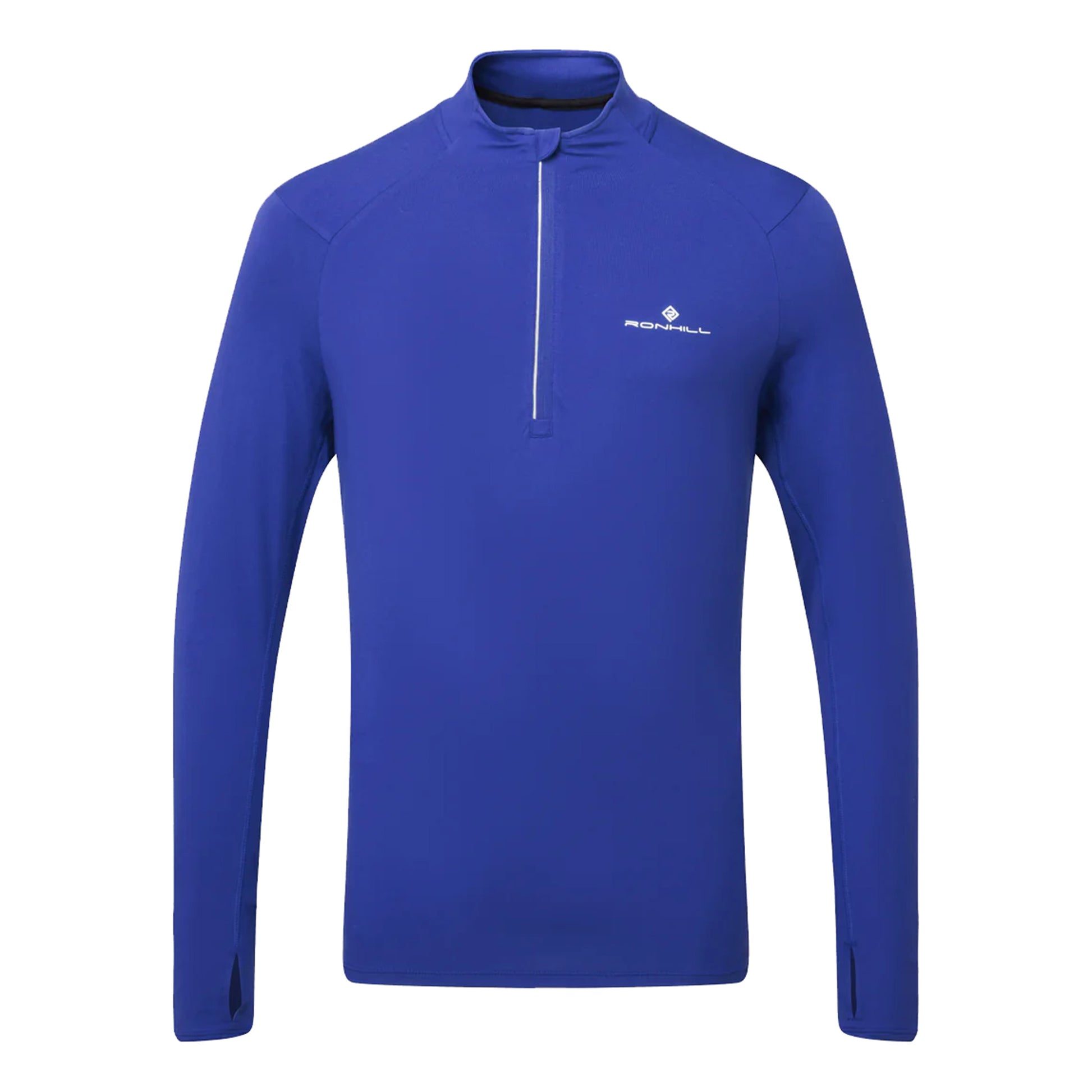 Ronhill Core Thermal 1/2 Zip Maillot De Course Hommes-Bleu