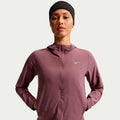 Swift Veste running Femmes - marron, argent