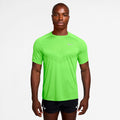 Stride Maillot de course Hommes - vert clair, argent
