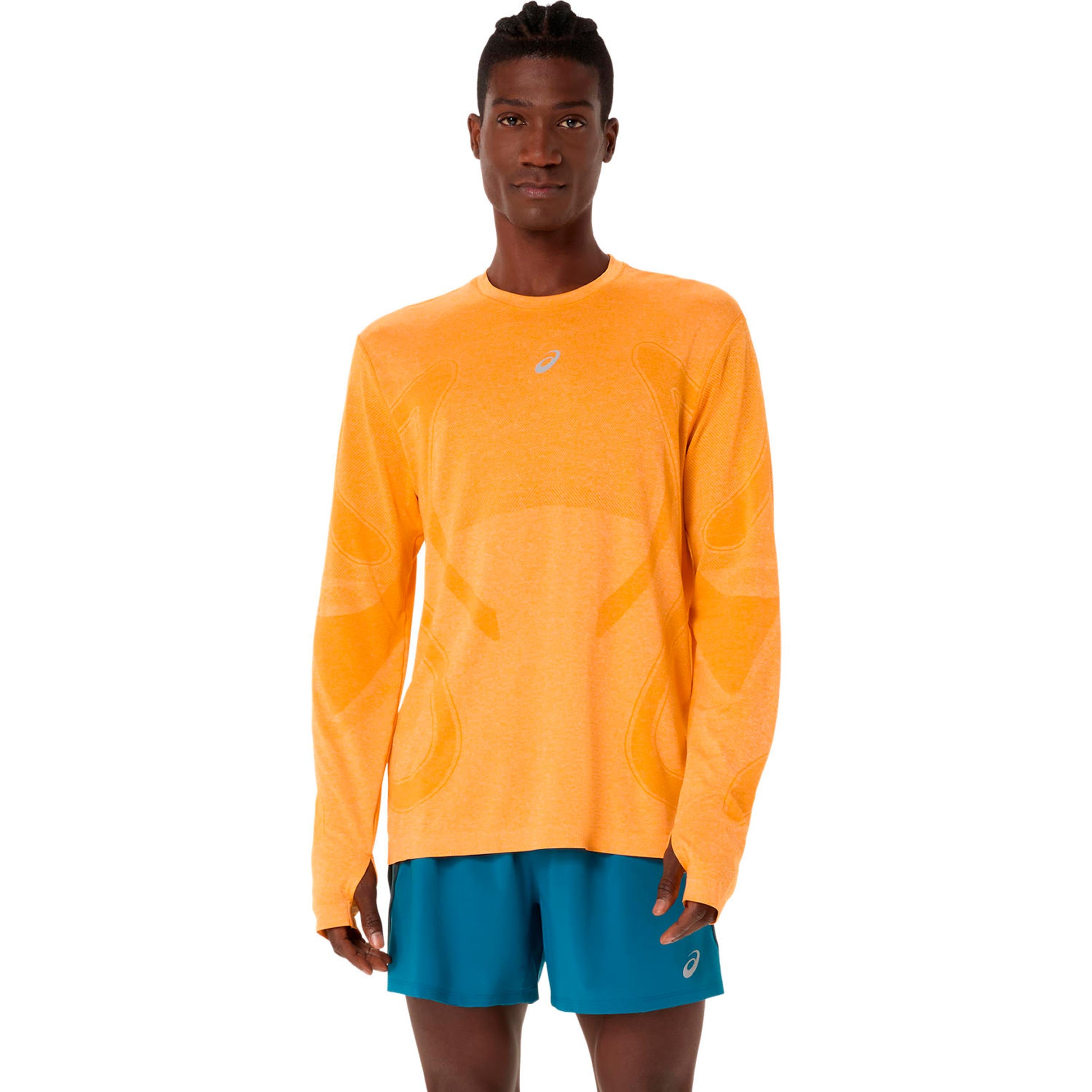 ASICS Road Seamless  Maillot de course Hommes - jaune
