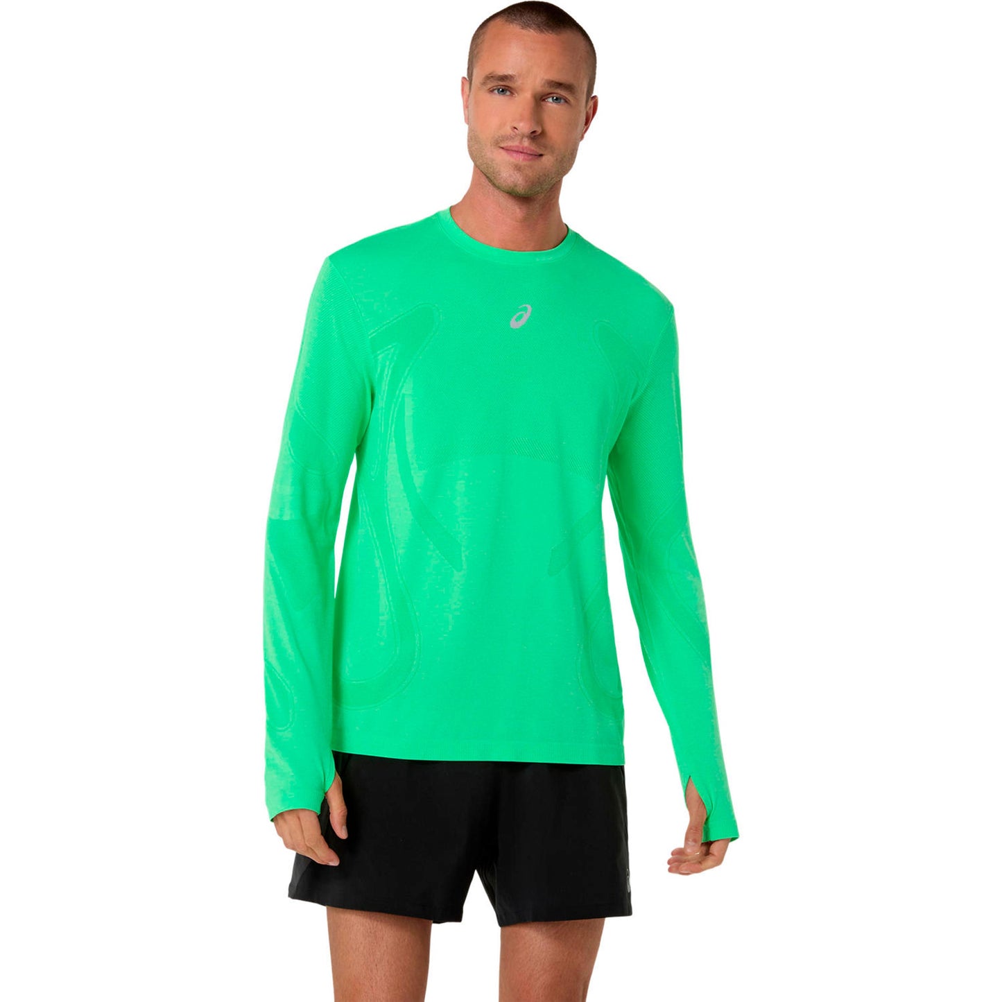 ASICS Road Seamless  Maillot de course Hommes - vert, vert