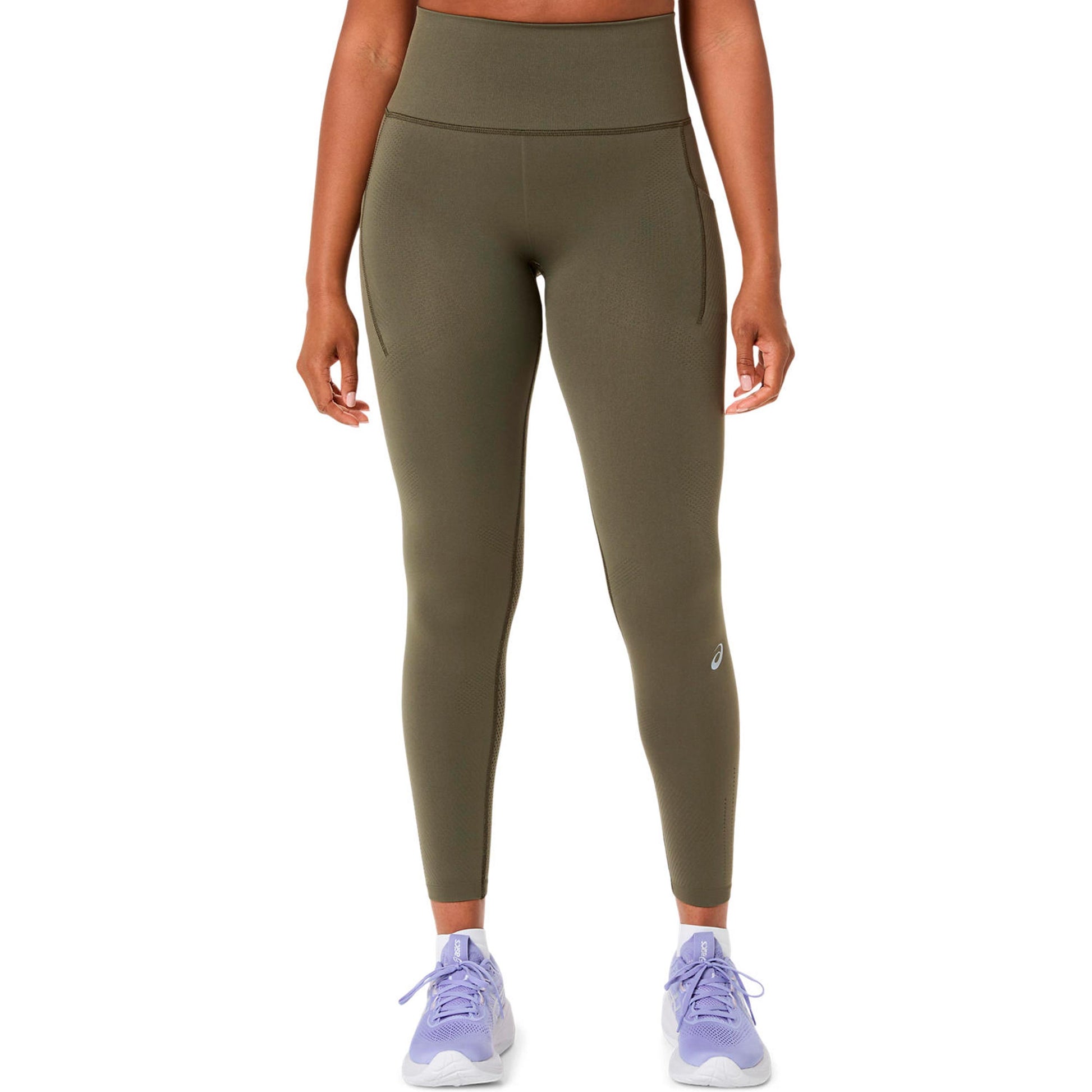 ASICS Road Seamless Collant de course Femmes-vert