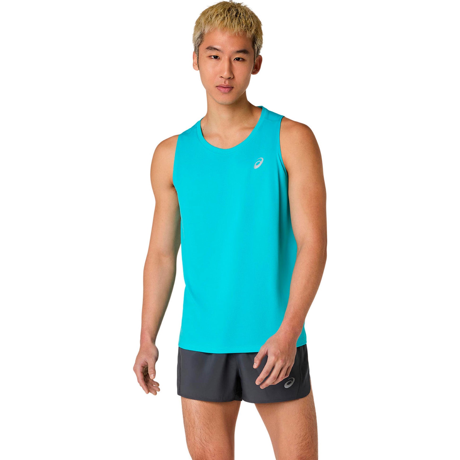 ASICS Core  Maillot de course Hommes - turquoise
