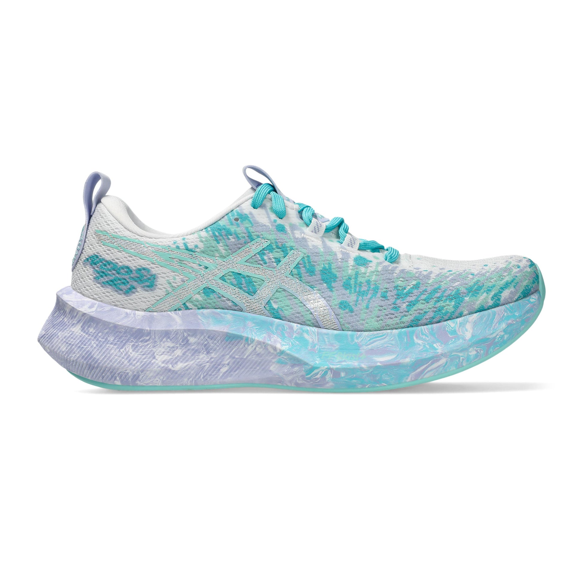 ASICS NOOSA TRI 16 Chaussure de compétition Femmes - turquoise, lilas