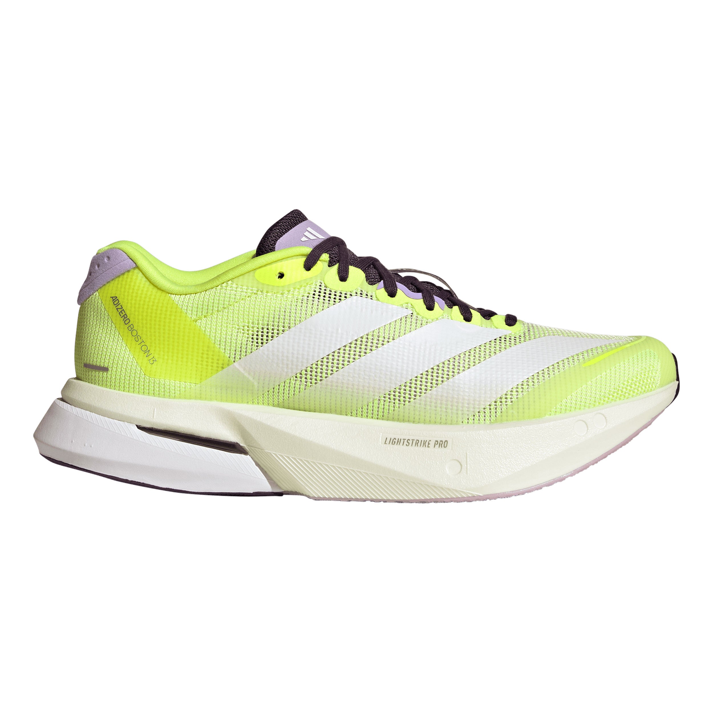 adidas adizero Boston 13 Chaussure de compétition Femmes - jaunes fluo, blanc