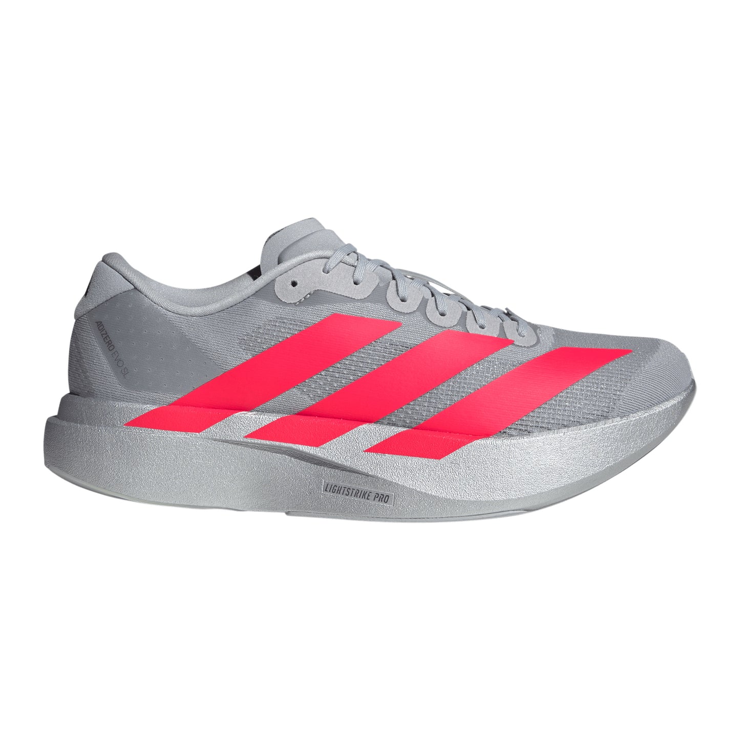 adidas adizero Evo SL Chaussure de compétition Hommes - gris, rouge