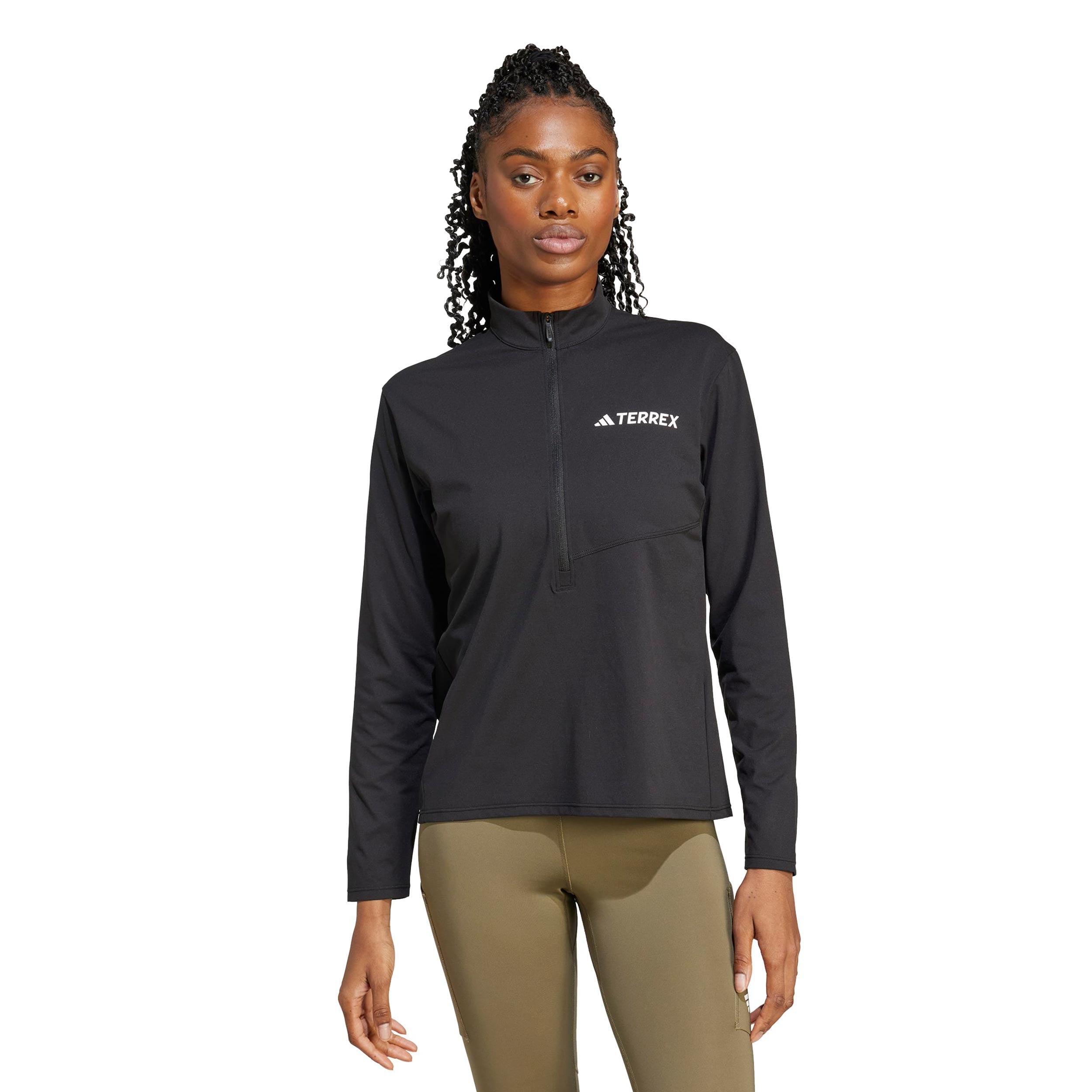 adidas Terrex MT Half-Zip  Maillot de course Femmes-noir