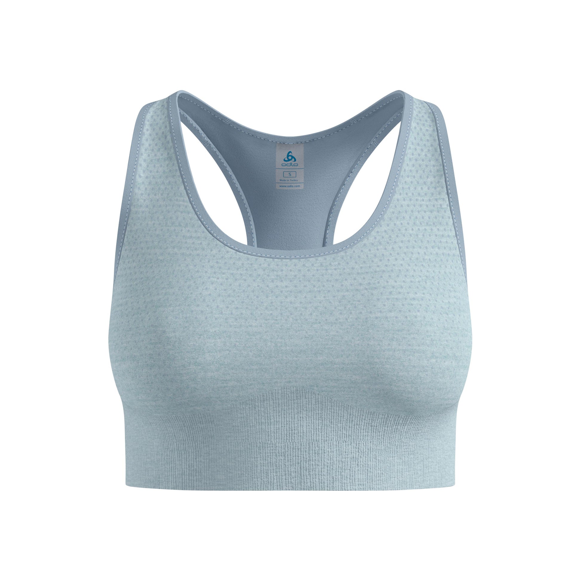 Odlo Seamless Medium Padded Sport Soutien-gorge sport Femmes-bleu clair