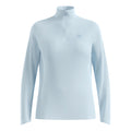 Essential 1/2 Zip Maillot de course Femmes-bleu clair