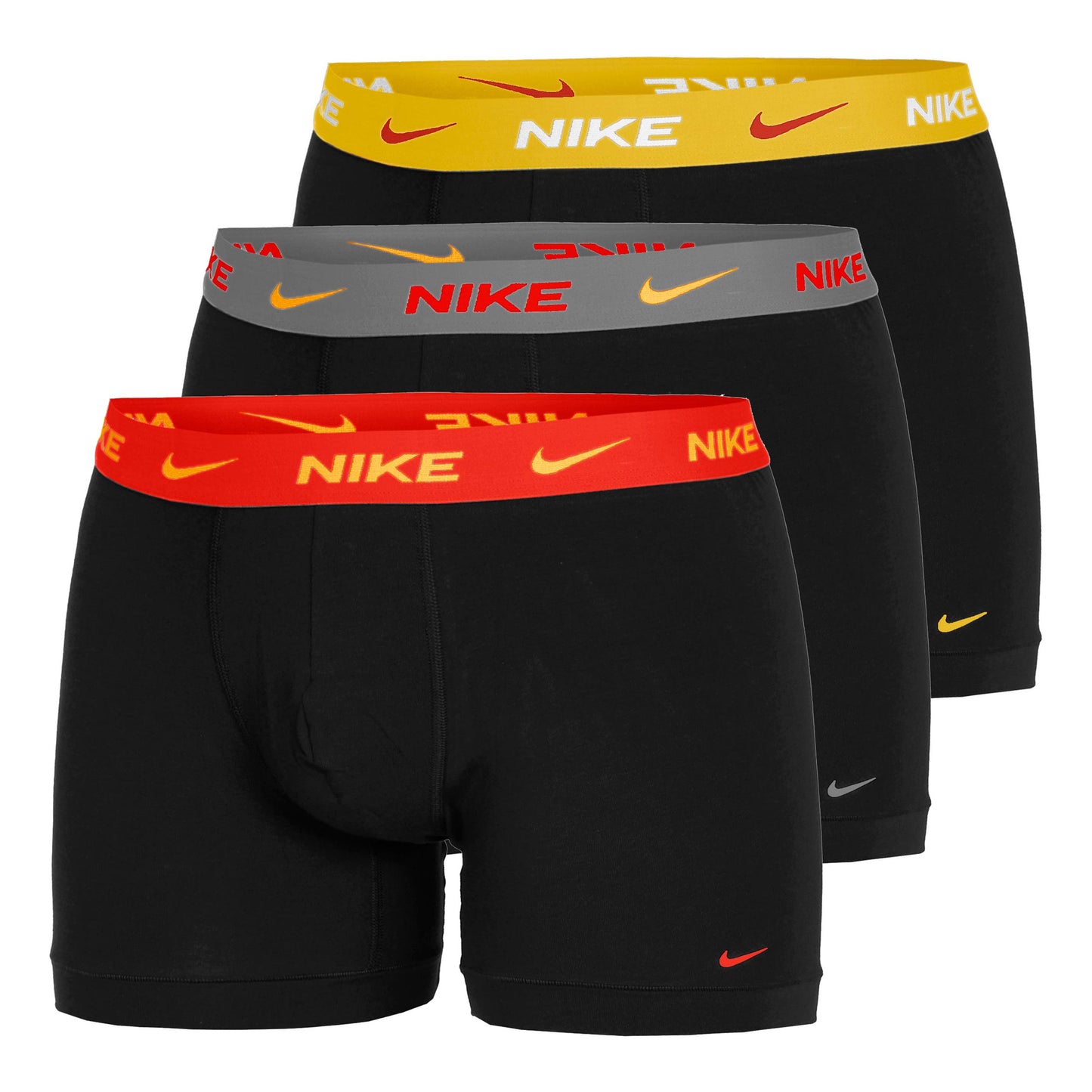 Nike Dri-Fit Essential Micro Trunk Caleçon - Pack de 3 Hommes-noir, multicouleur