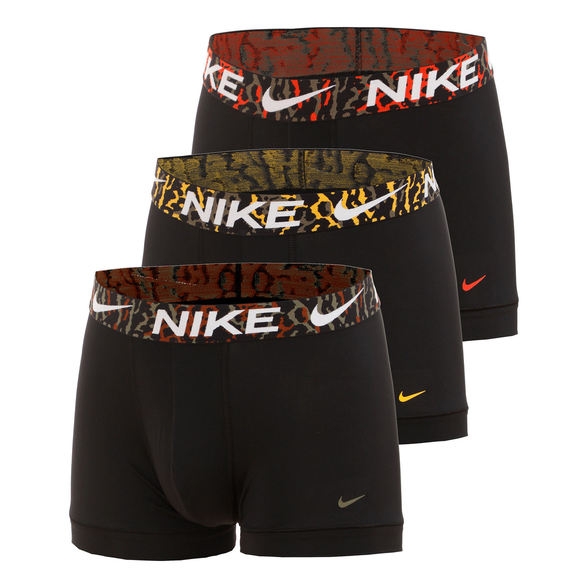 Nike Dri-Fit Essential Micro Trunk Caleçon Pack de 3 Hommes - noir