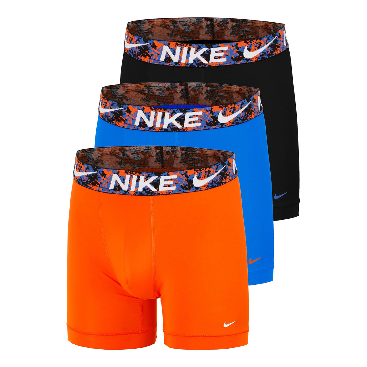 Nike Essential Micro Caleçon Pack de 3 Hommes - orange